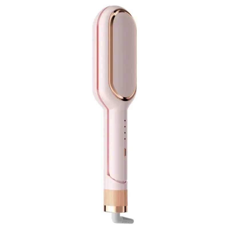 Multi gear temperature adjustable curling iron portable and convenient for home use pink curling iron M241022