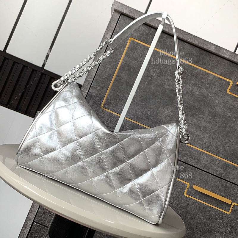 Sac à bandoulière en cuir en cuir véritable - 30 cm à la mode à bandoulière à bandoulière Miroir de la plus haute qualité avec boîte C658