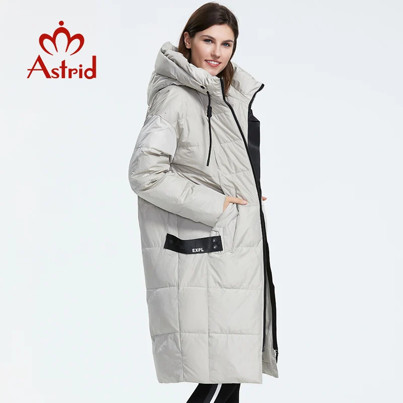 Astrid Winter arrival down jacket women loose clothing outerwear quality with a hood fashion style winter coat AR7038 241017