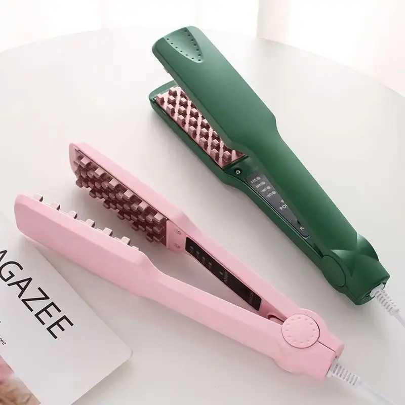 3D Mesh Curler Ceramic Professional Hair Fluffy Ripple Curler Flat Iron Corn Hair Splicing Perm 4 Temperature K260305-image-1096296980