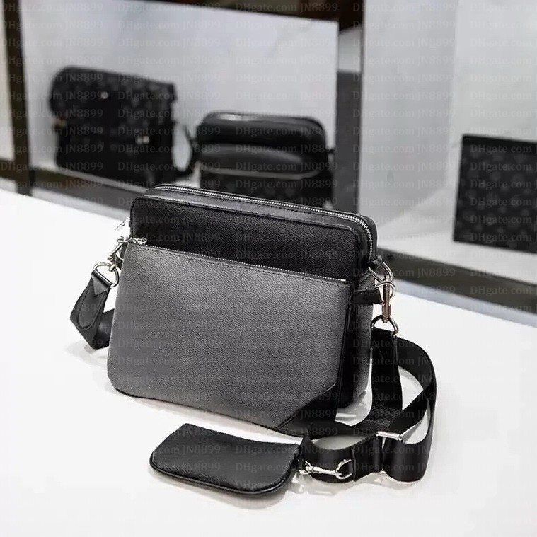 Luxury Designer bag Men Women 3pcs Sets Messenger Purse Crossbody Bags Shopping Bag Genuine Leather Shoulder bag Handbags Wallets Backpack-image-990565735