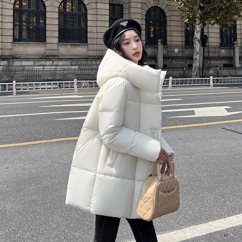 winter jacket Parkas womens coat womens jacket Parka thick warm cotton pad jacket 241022