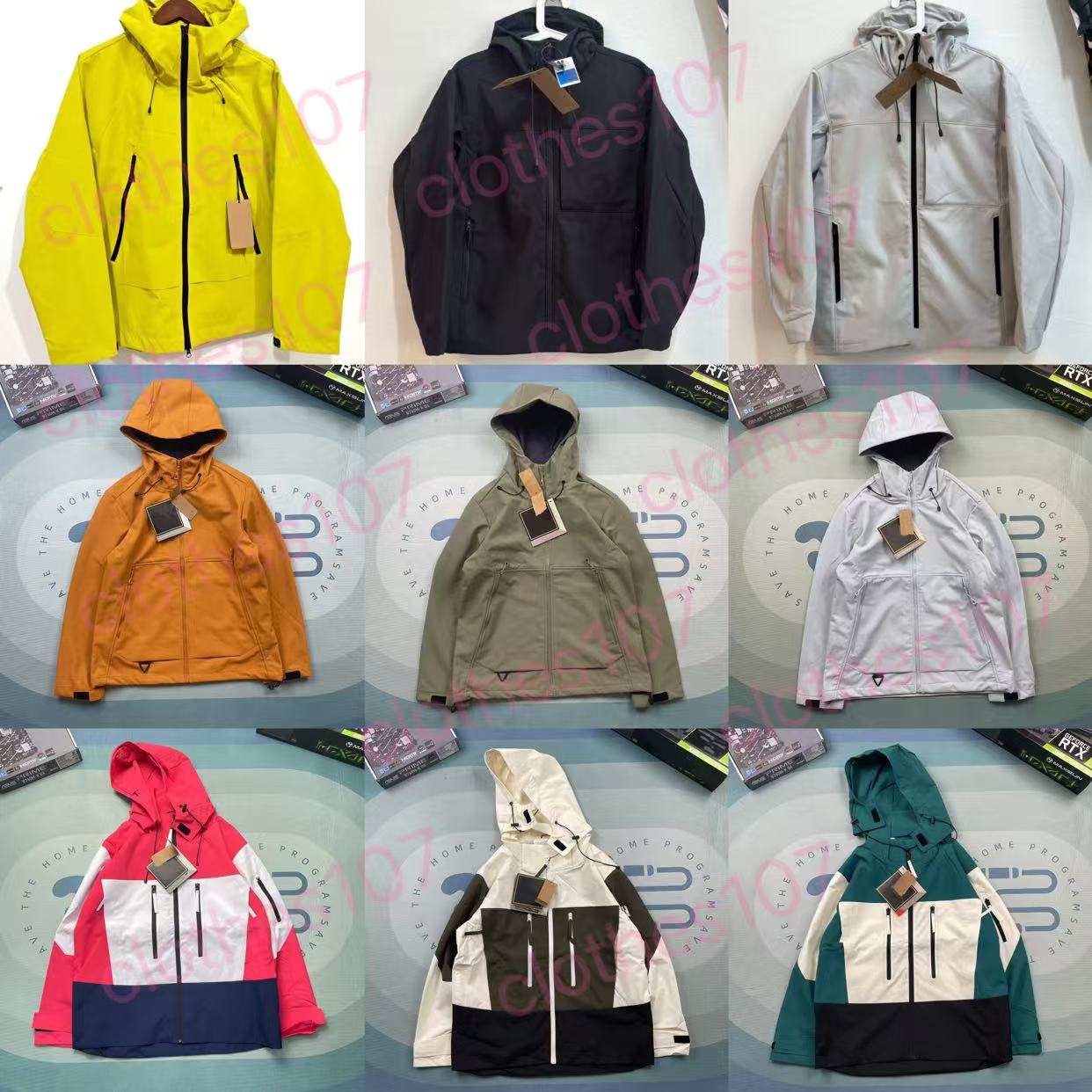 2024 Jacket Designer Hoodie High Quality Two-Tone Jacket Casual Long Sleeve Men's Down Jacket Men's Designer Jacket Men's Jacket 2417