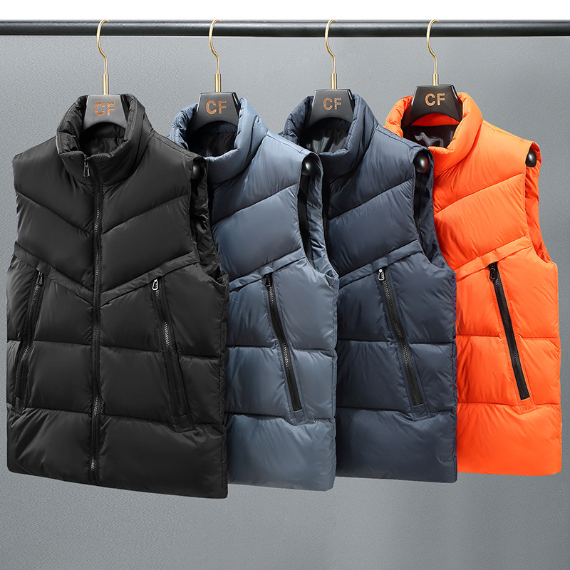 designer mens down puffer vest waistcoat winter down vests unisex couple bodywarmer womens jacket sleeveless outdoor warm outwear clothing gilet