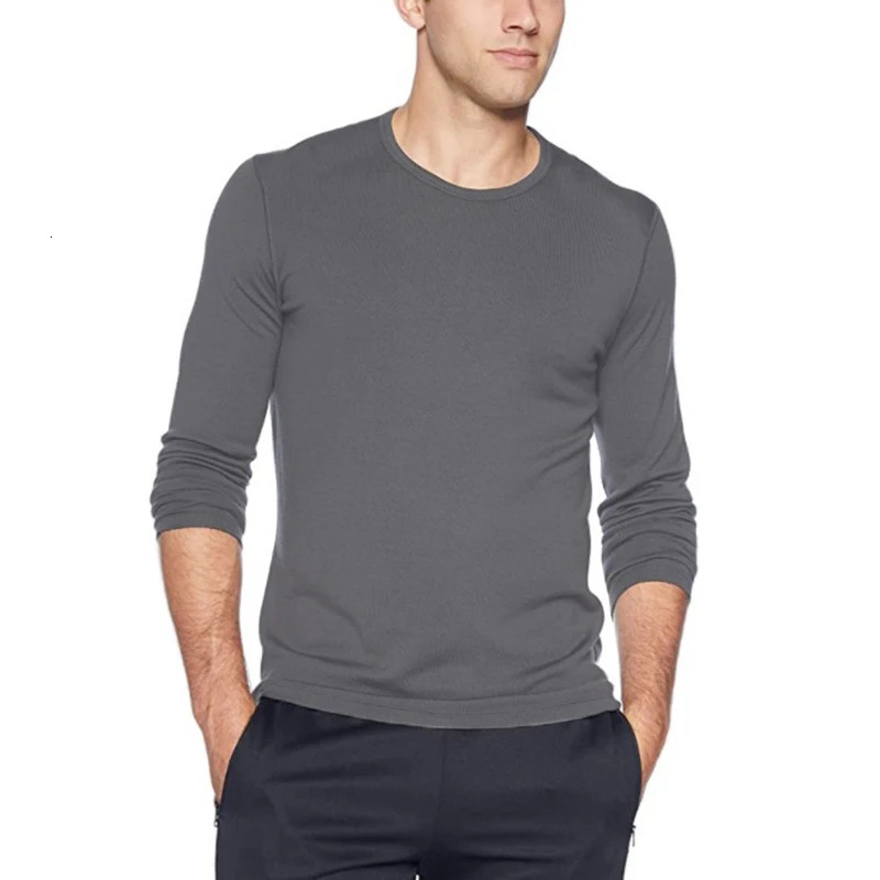 100 Couche de base en laine mérinos Men de tople top thermique Top thermique Chaussage époustouflant Antiodor 241017