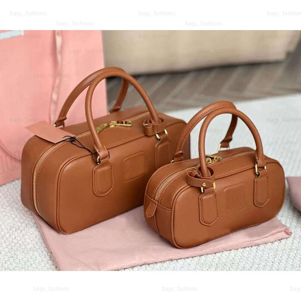 Womens Tote Bags Designer Handbags Brown Maillard Fashion Leather Suede Luxury Ladies Bowling Totes Crossbody Bag evening shoulder bags 9a-image-989666746