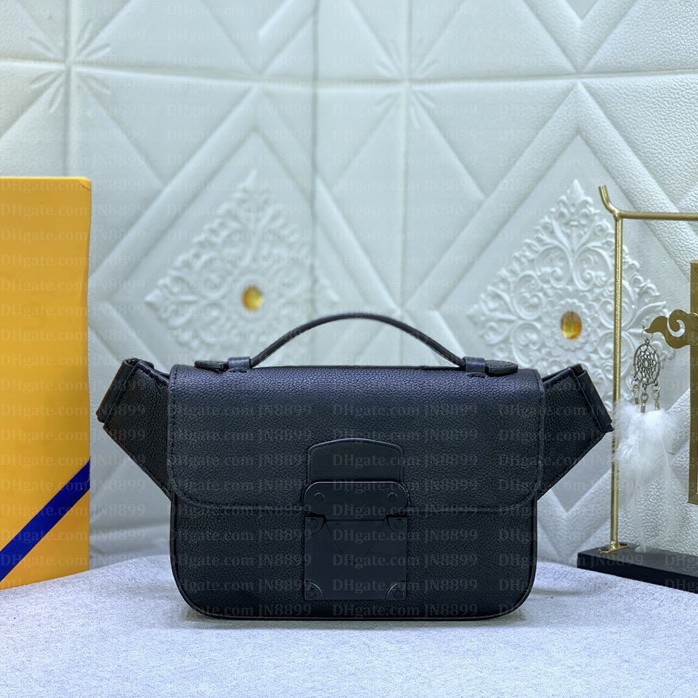 Designer Bag S Lock Sling Bag Women Men Genuine Leather Fanny Pack Waist Bags Crossbody Bag Purse Wallet Bum Bag Handbags Chest Bag Belt Bag Bumb-image-904470614