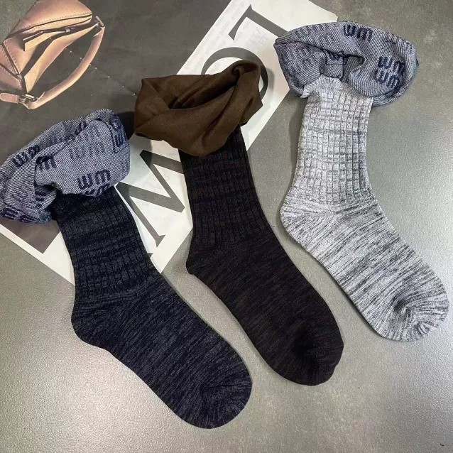 Socks Women Autumn Spring Winter Style Sport Cotton Casual Mid-tube Sock For Girls Gift-image-720812380