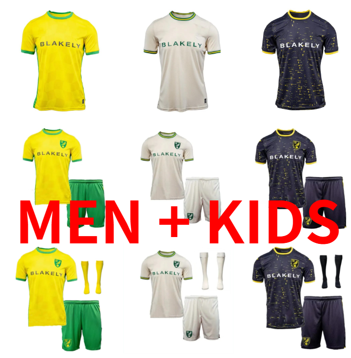 24 25 Norwich Soccer Jerseys City 2024 2025 CASSERES DALLINGA CISSOKO SARGENT EFL FONT BAENES HUGILL RASHICA MCLEAN DOWELL BUENDIA football shirt-image-776990797