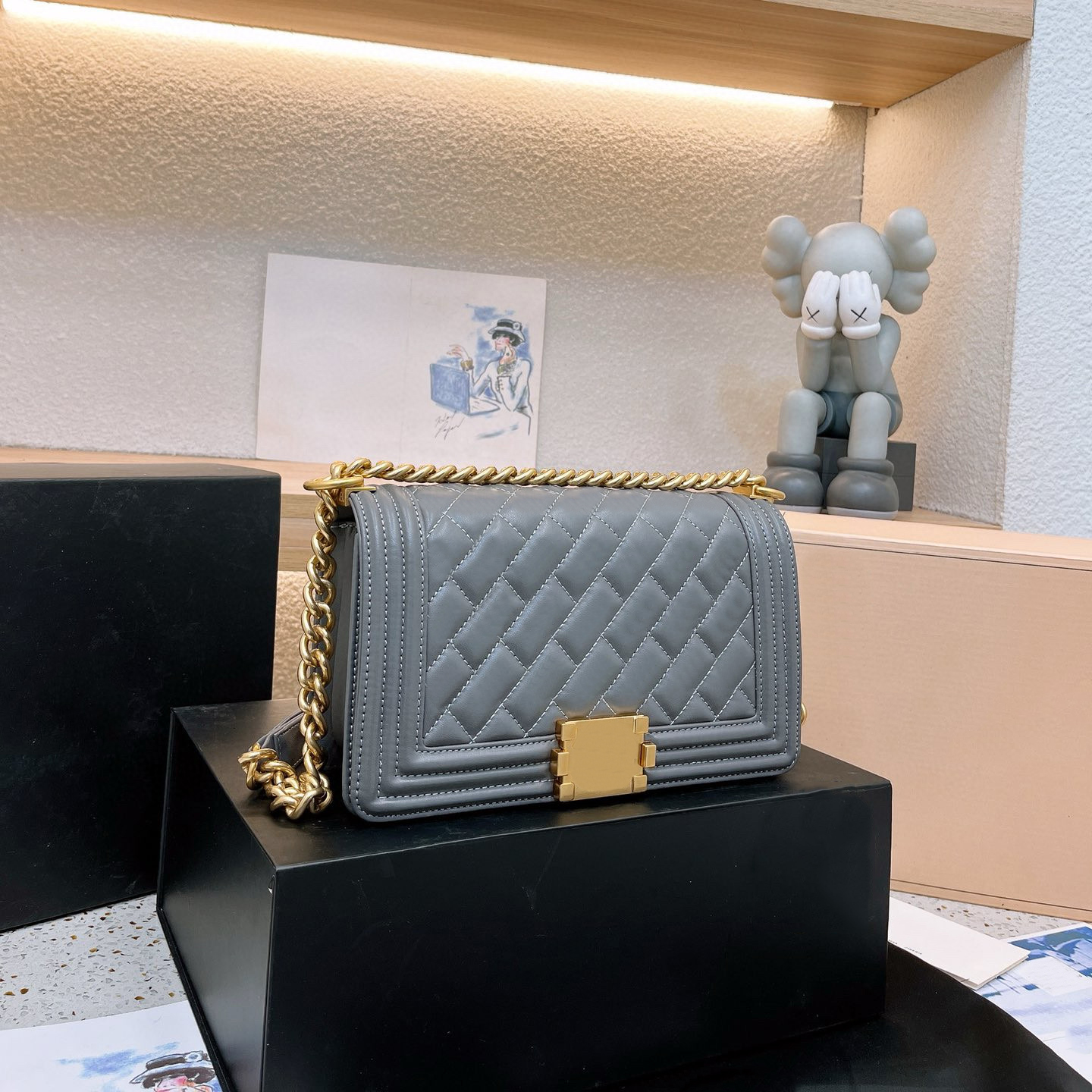 Sac de cosmétique Designer femme de toilette Pouche de luxe Brand d'épaule sacs à main sac à main