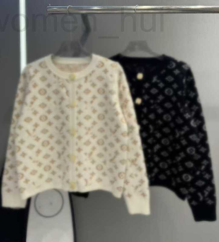 Women's Sweaters designer Sweater New knitwear Letter Luxury coat brand Casual Button Cardigan jacket DGTZ