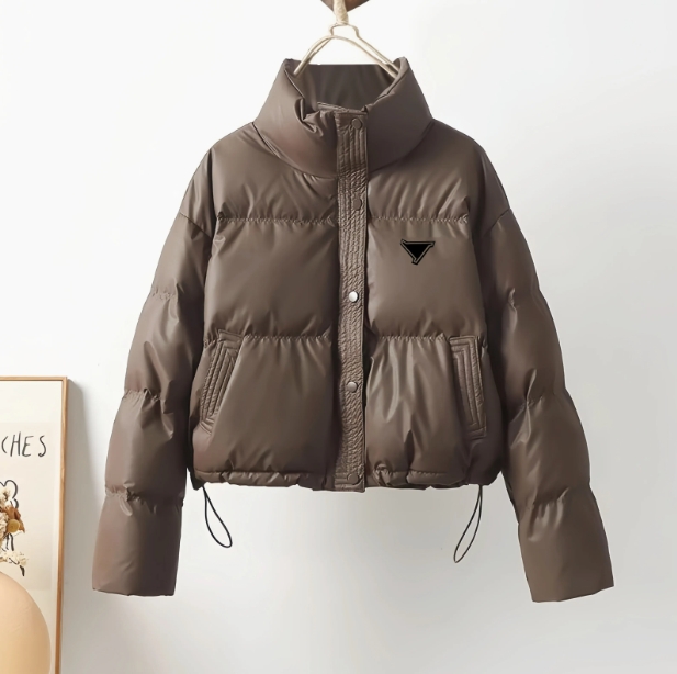 Womens down jacket designer puffer jackets women short niche hooded down jacket winter thick warm cotton jackets outdoor sports leisure cold jacket