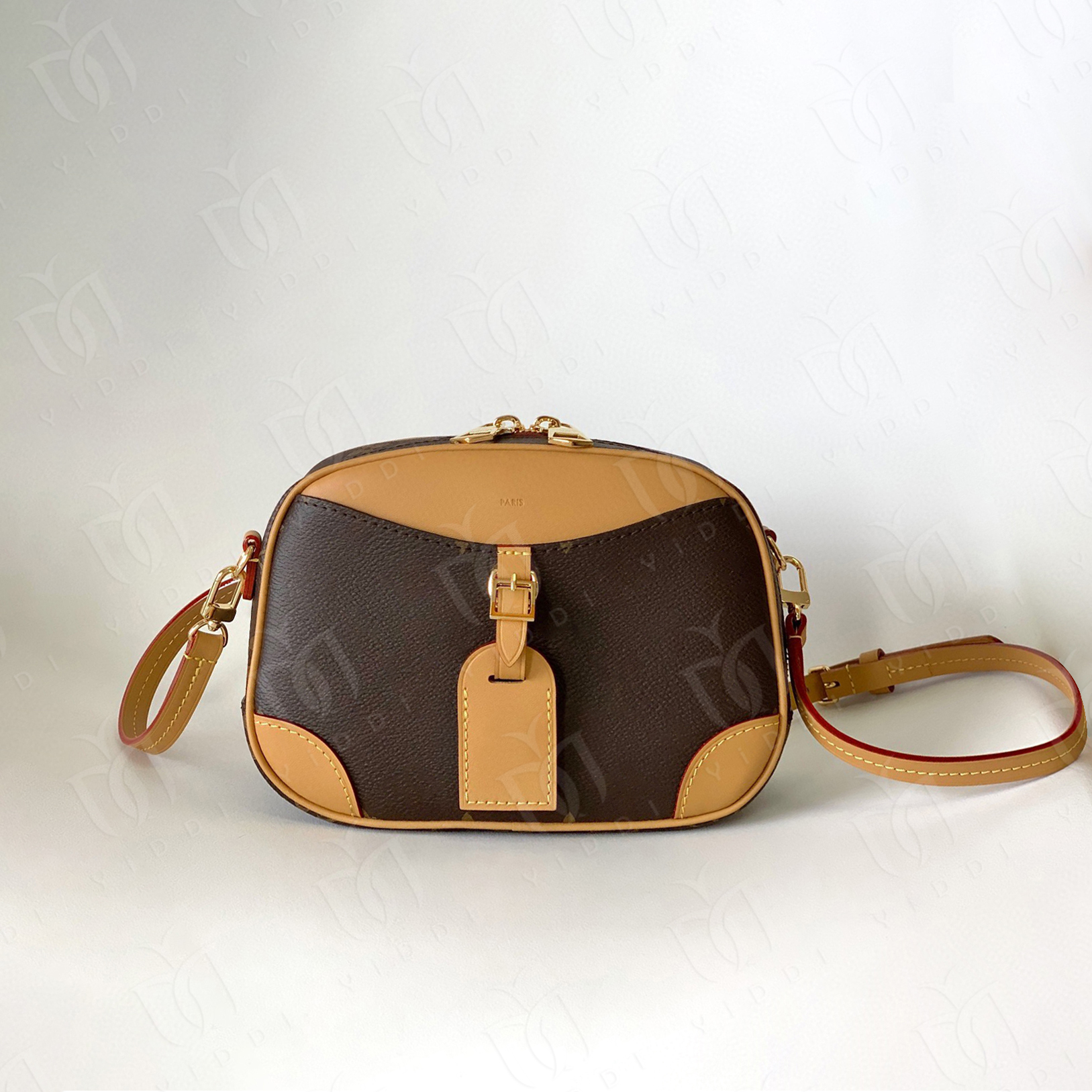 Fashion Classic Luxury Messenger bag for women Mini Shoulder bags Brown print Retro Camera bags Top quality Designer bag classic monogram handbag cr