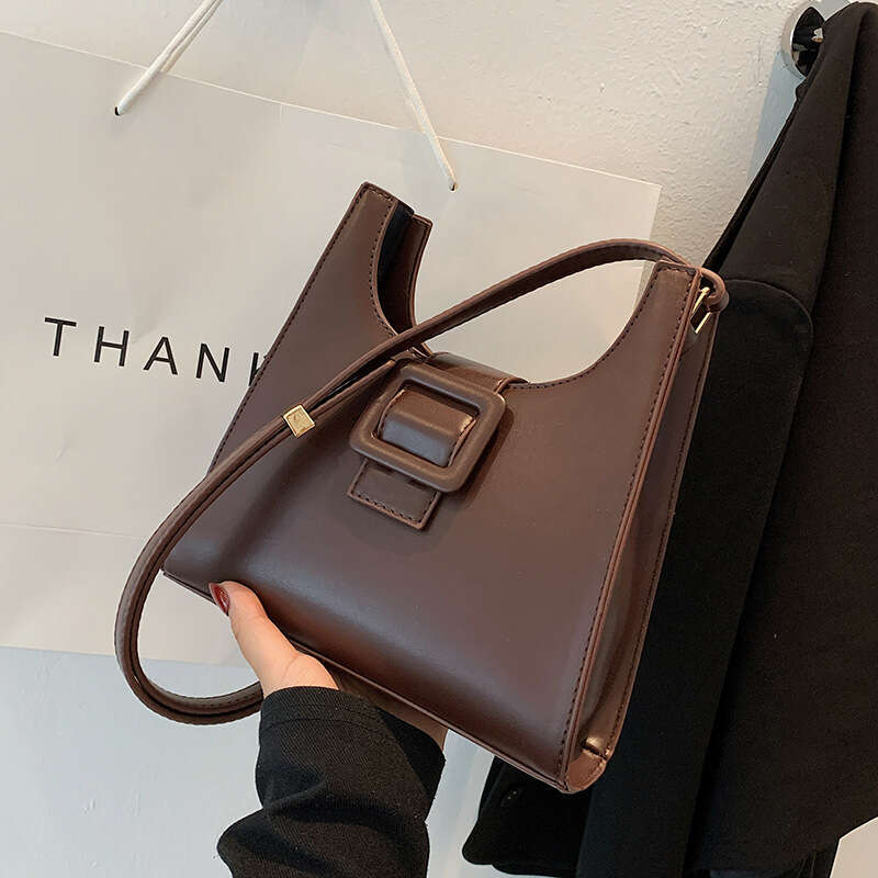 Petite niche 2024 Nouveau sac à bandoulière polyvalent de mode haut de gamme Texture pour femmes