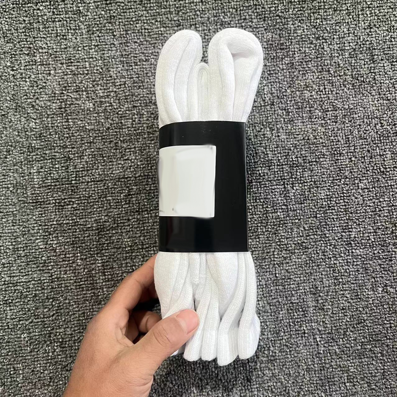 mens socks designer sock classic medium length high top towel sports boat socks-image-1031029266