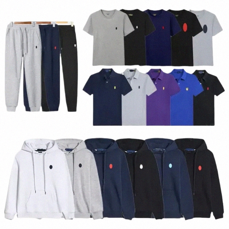 Pulls de créateurs pour hommes Survêtement Polos à fermeture éclair Sweat à capuche Pulls pour hommes Business Casual Jogger Survêtements Tops Po