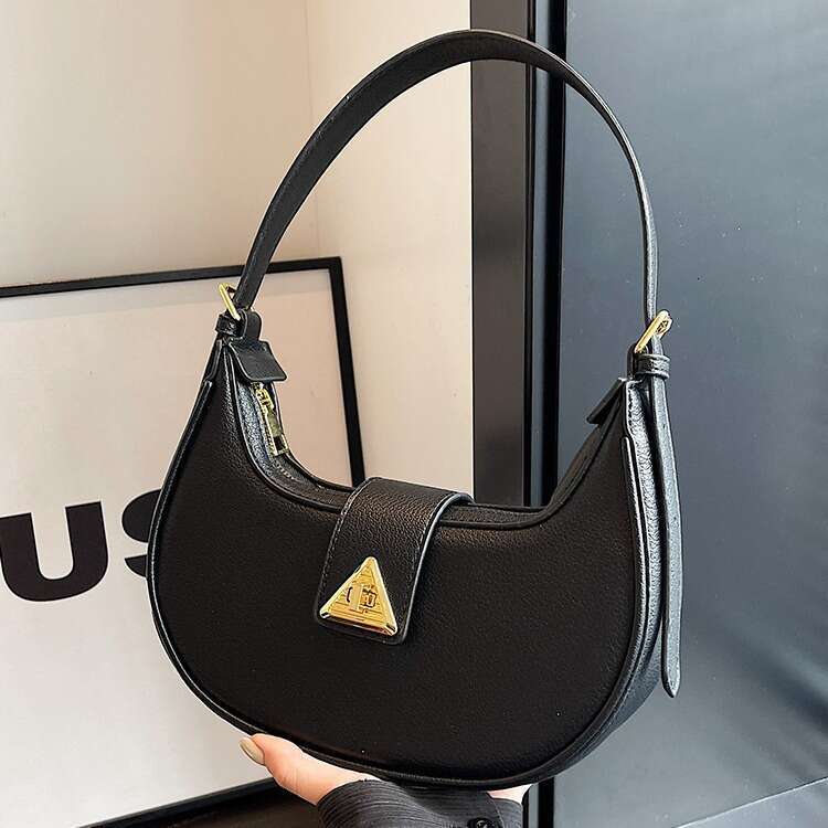 Aisselle haut de gamme française pour les femmes 2024 Nouveau sac de boulette décontracté à la mode, sac d'épaule simple et à la mode