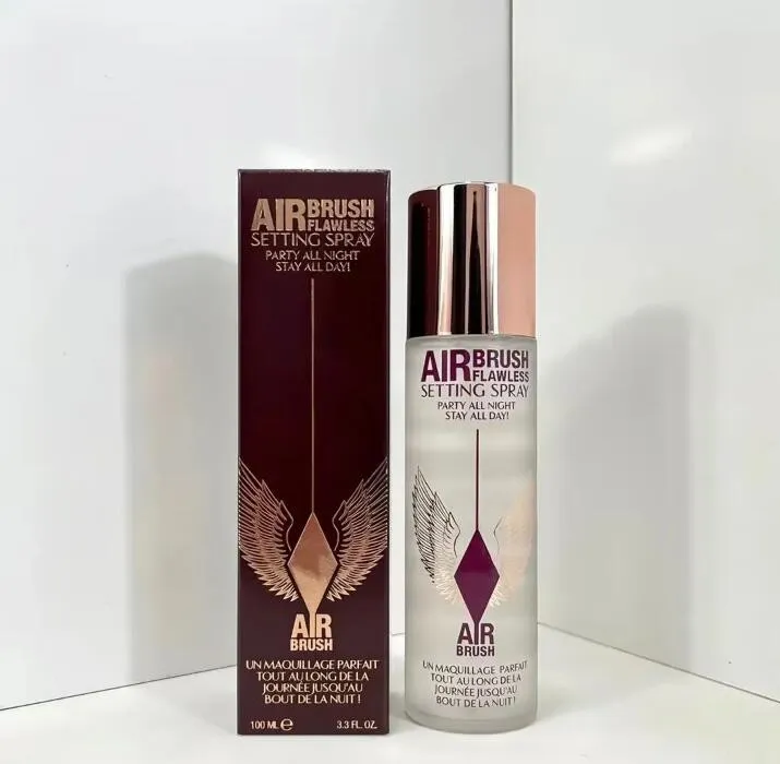 Brand Face Primer Air Brush Flawless Setting Spray Stay All Day Long-lasting moisture 100ml Foundation Base Makeup Spray-image-978817840