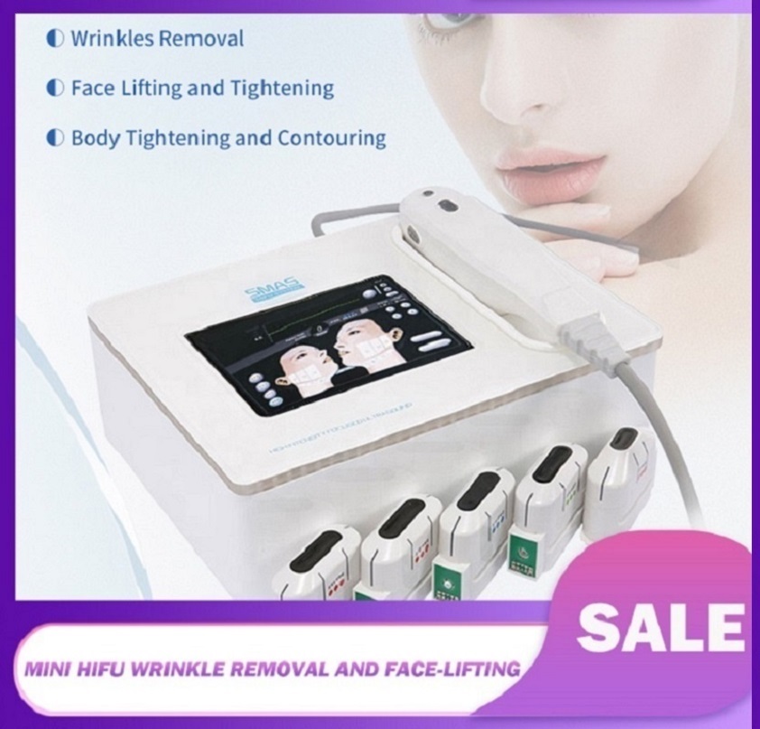 HIFU Machine for Face & Neck Lift, Non-Surgical Skin Tightening & Wrinkle Removal, High Intensity Focused Ultrasound for Anti-Aging
