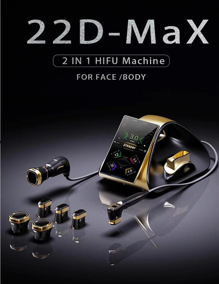 New 22D HIFu Face Lifting Machine Anti Aging Firming Skin Rejuvenation skin tightening wrinkles removal skin lift HIFU Ultrasound beauty machine