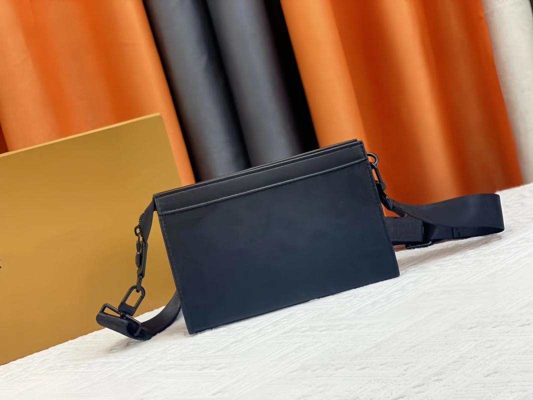 Nouveau sac à bandoulière Designer Hommes Monogramme Pochette Voyage Pochette Top qualité Luxe Gaston Portable Portefeuille Sacs à bandoulière Pe