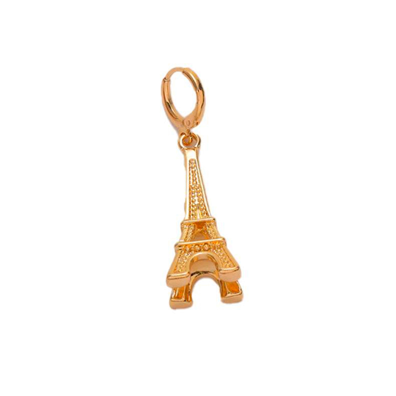 Oreille3198 Jewelry Sideng Wholesale Korea Retro Fashion Fashion Wild Personality Eiffel Tower Boucles d'oreilles