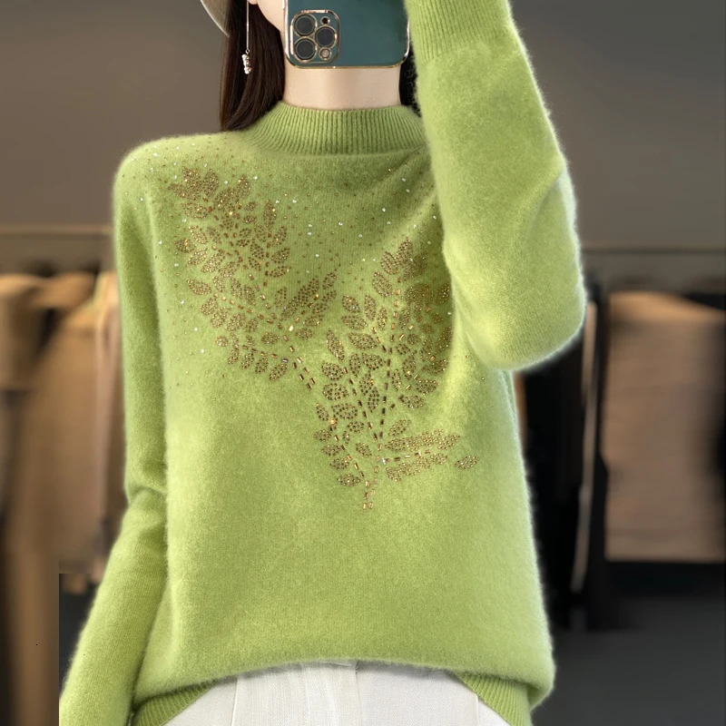 Pull de cachemire d'hiver automne pour femmes en cachemire en cachemire pour femmes
