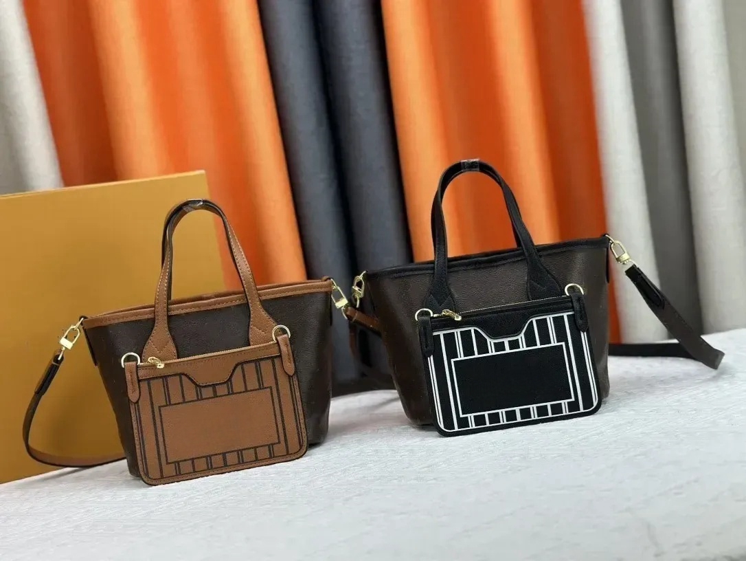 Totes Sac fourre-tout Sacs de créateurs Portefeuille de sac à main Mode Messager en cuir Les deux côtés du paquet mère-enfant sont disponibles ép