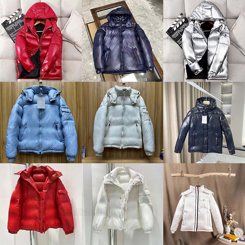 Winter down coat mens puffer jacket womens puffer coat Fashion designer Paneled Zip Down jacket Outdoor Unisex Warm Feather Outfit Outwear Hiking-image-926796715