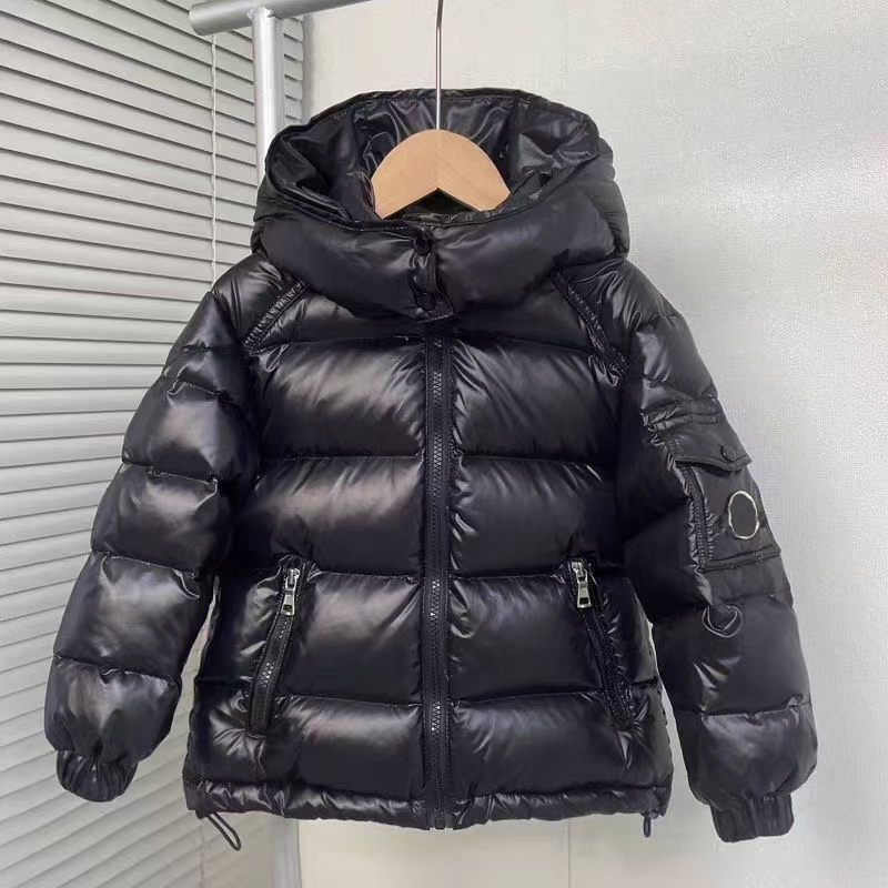 Cold-proof children's down jacket winter boys and girls warm winter clothes baby hooded bread coat tide