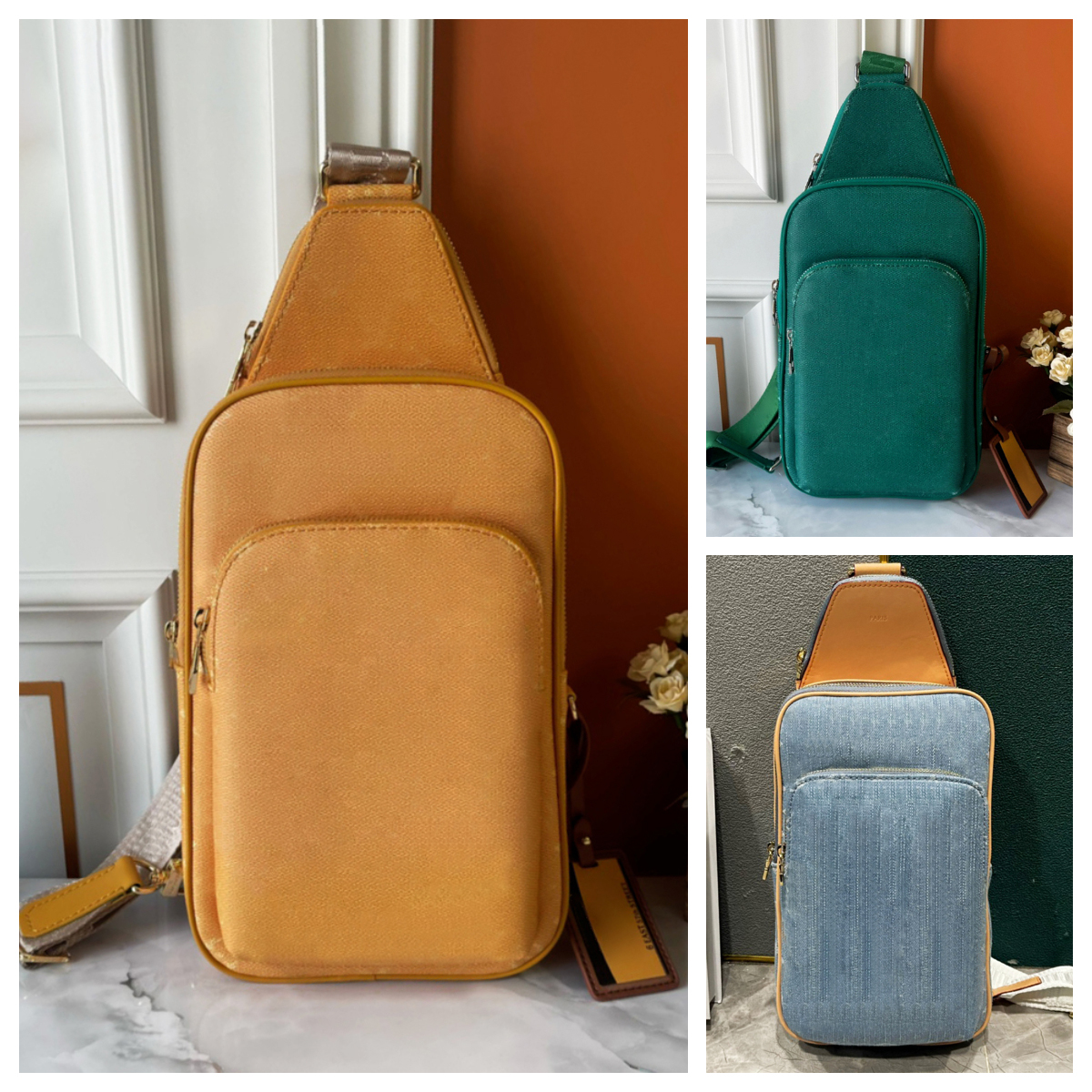 New Fashion Sling Bag for men Luxury Designer Chest pack Cycling Bags Casual Outdoor Shoulder Bag Cellphone bags Top quality Mens trendy Chest pack