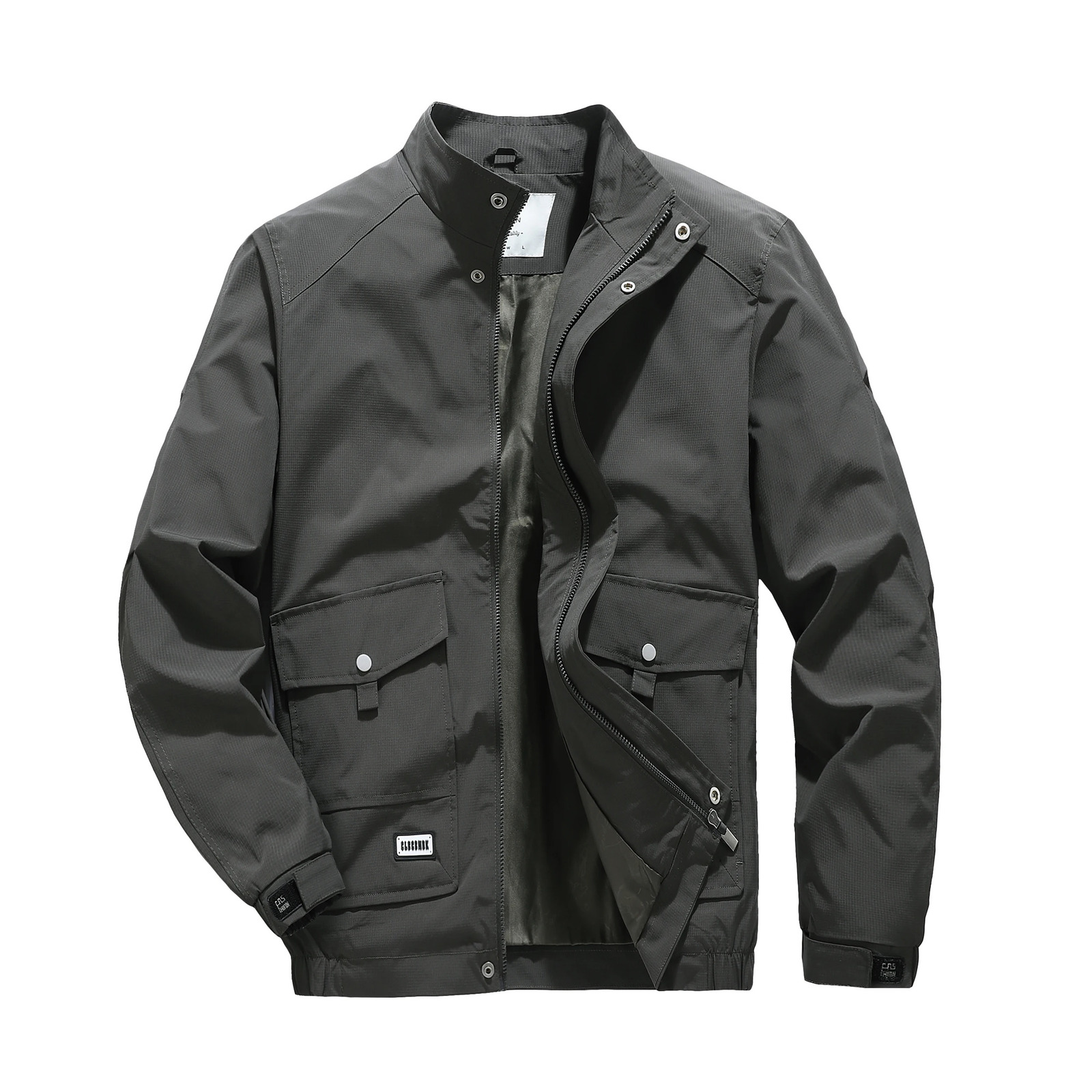 Spring Autumn Lightweight Jackets Mens Mesh Lined Waterproof Rain Jacket Outdoor Fishing Hiking Male Windbreaker y241024