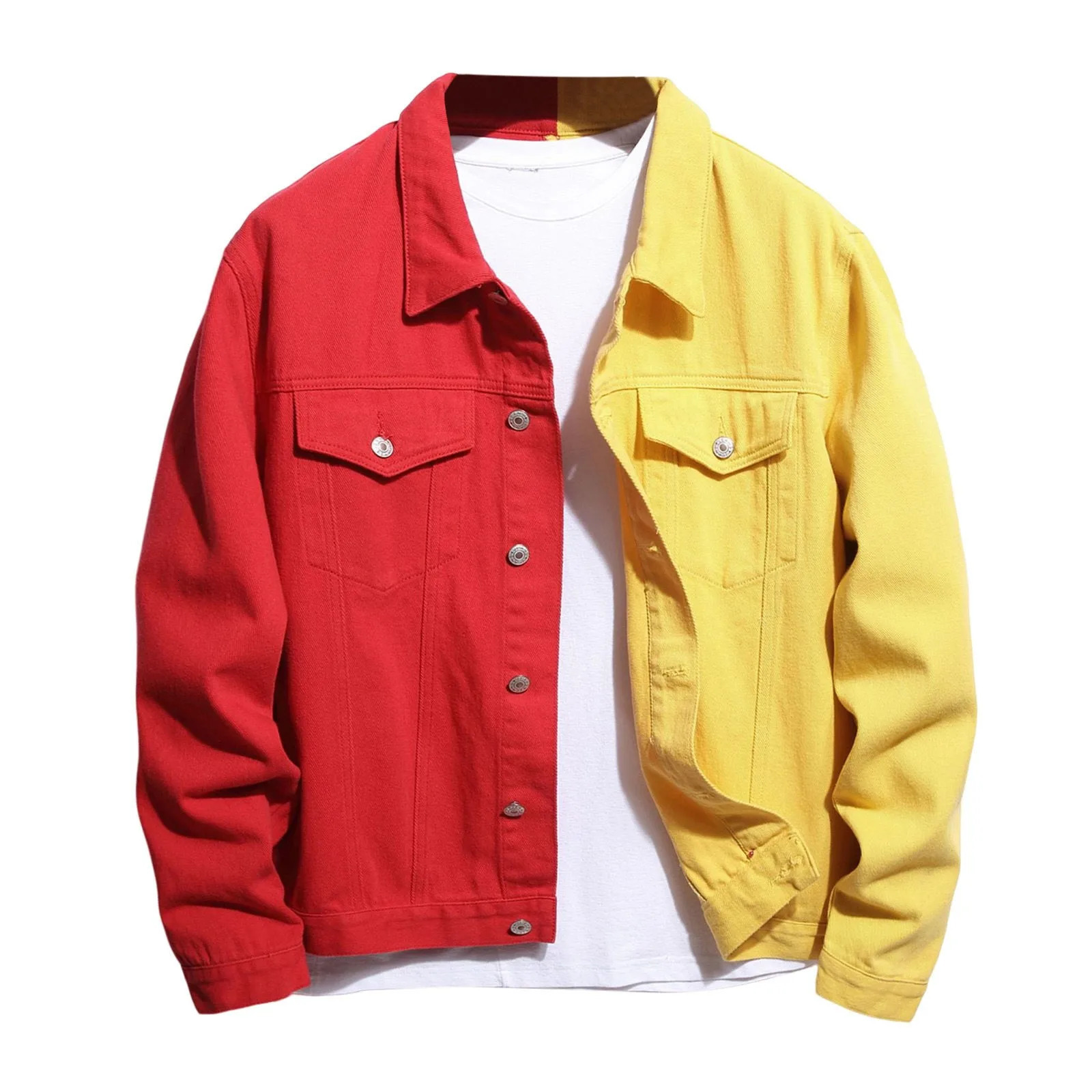 Mens Casual Lightweight Jacket Denim Camouflage Street Style European And Jackets Ropa De Hombre Gratis 241024