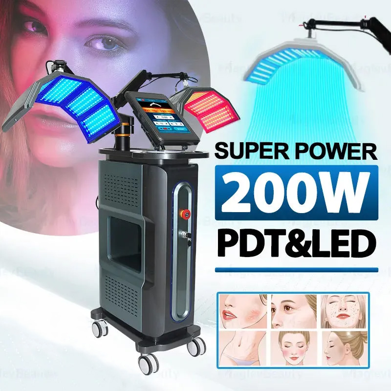 Professional Photon therapy Wrinkle Remover anti-aging red light therapy 7 colors pdt facial device pdt led face