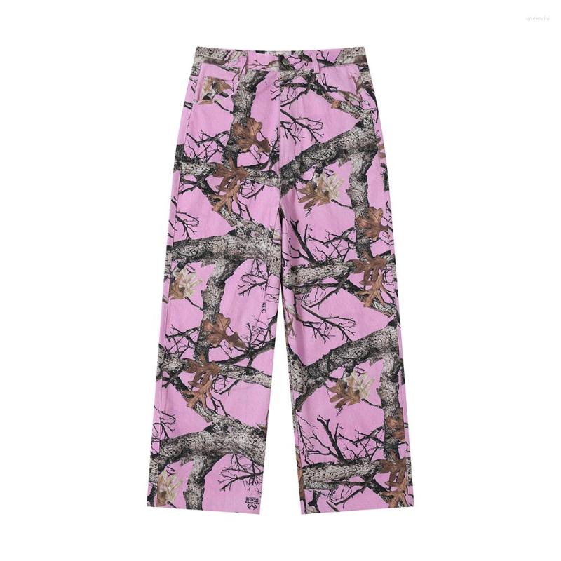 Men&#039;s Pants Y2k Pink Baggy Camouflage Cargo For Men And Women Pantalones Hombre Streetwear Loose Casual Trousers Oversized-image-898978901