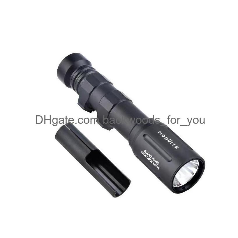 metal plhv2 modlit flashlight 1000 lumen sst40 white led with original marking hunting scout light