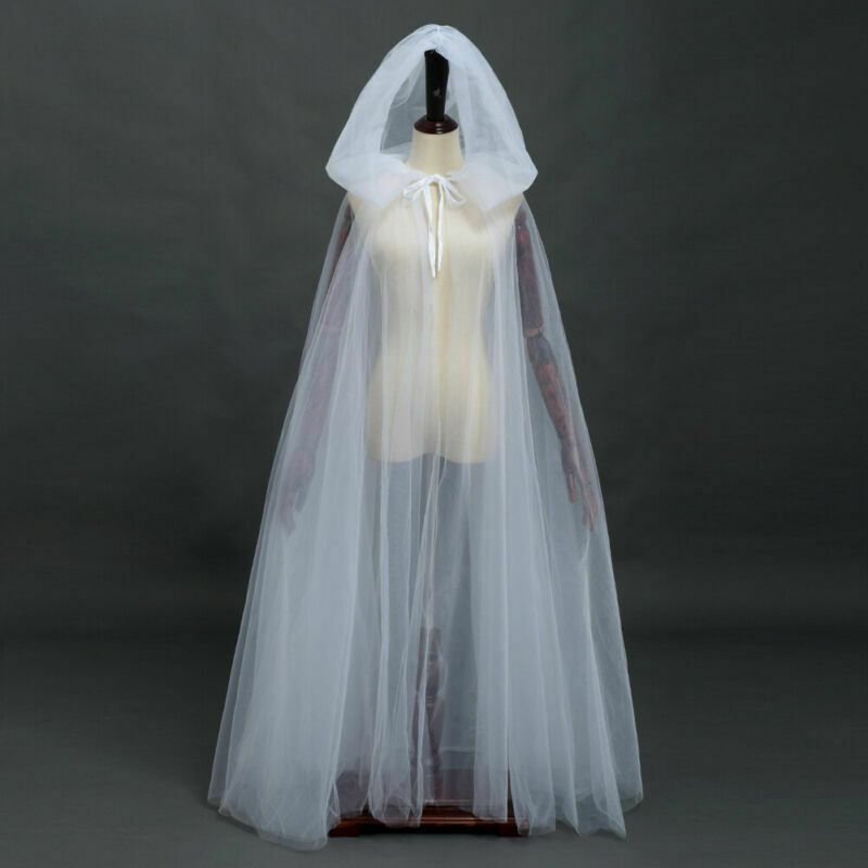 Stage Wear Dark Night Women Medieval Fairy Shawl Cape Chiffon Gothic Halloween Costume for Women-image-899251792