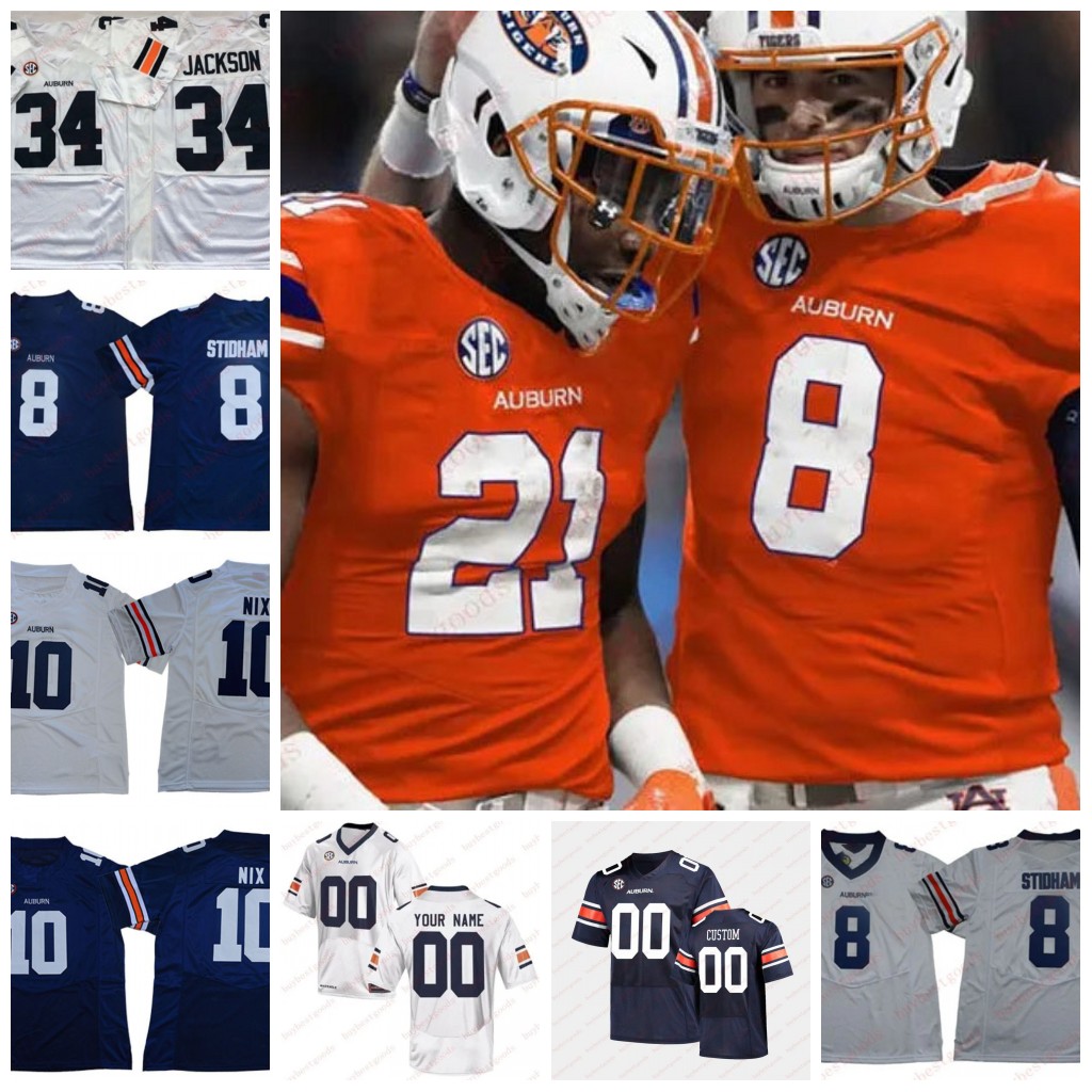 Brian Battie Payton Thorne Auburn Tigers camiseta de fútbol Desmond Tisdol Colby Stafford Austin Troxell Kyle Vaccarella Garrison Walker