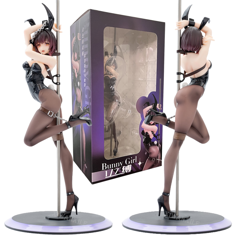 Finger Toys 30cm FreeWillStudio FU Bunny Girl Anime Figure Senpai Mai Sakurajima Sexy Action Figure Adult Collectible Model Doll Toys Gifts-image-899605268