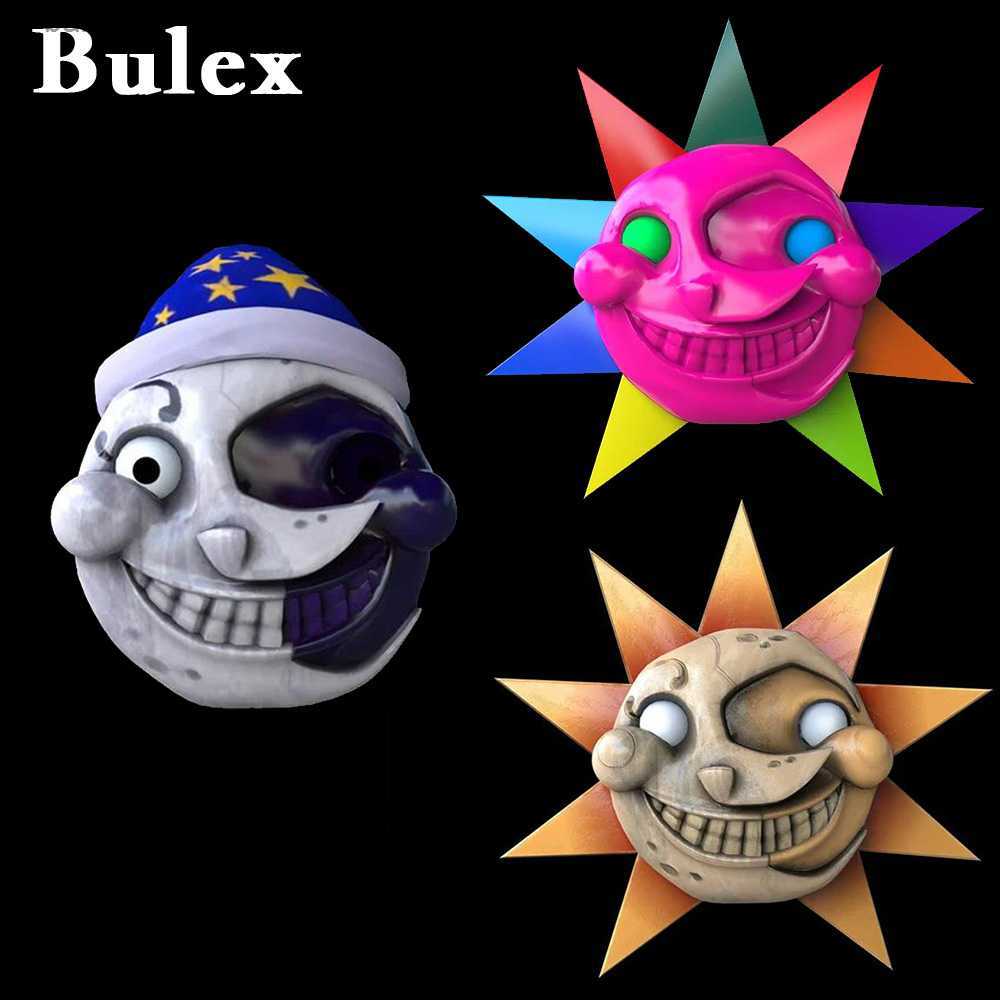 Party Masks Security Breach Mask Sun Moon Sundrop Cosplay Masks Halloween Props Fancy Latex Helmet For Adult High Quality T230905-image-899608851