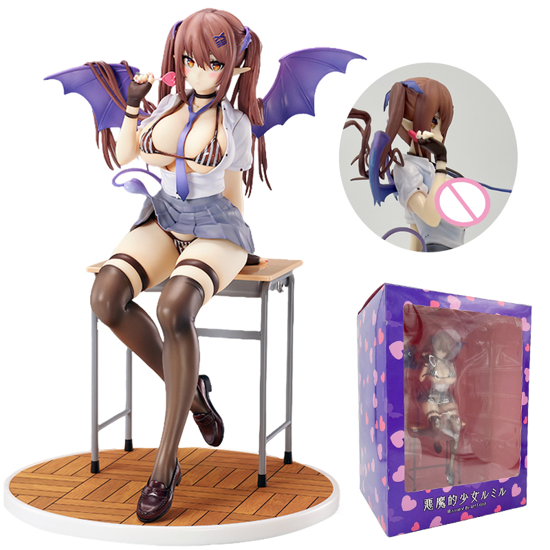 Finger Toys 23cm Mataro Devilish Girl Rumiru Sexy Anime Figure Native Cat Action Figure Hentai Figurine Adt Collectible Doll Toy Gift C251117-image-1085000455