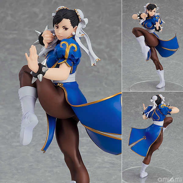 Finger Toys 18cm POP UP PARADE Street Fighter Anime Figure Chun Li Battle Costume Action Figure Sexy Girl Figure Collection Model Doll Toys-image-899582536
