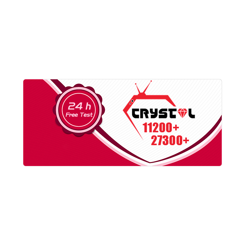 4k Live Europe M3U VOD Crystal Screen Product Free Trail Credits Reseller Panel m3 u Live Stable Smarters pro Android Box-image-899529151