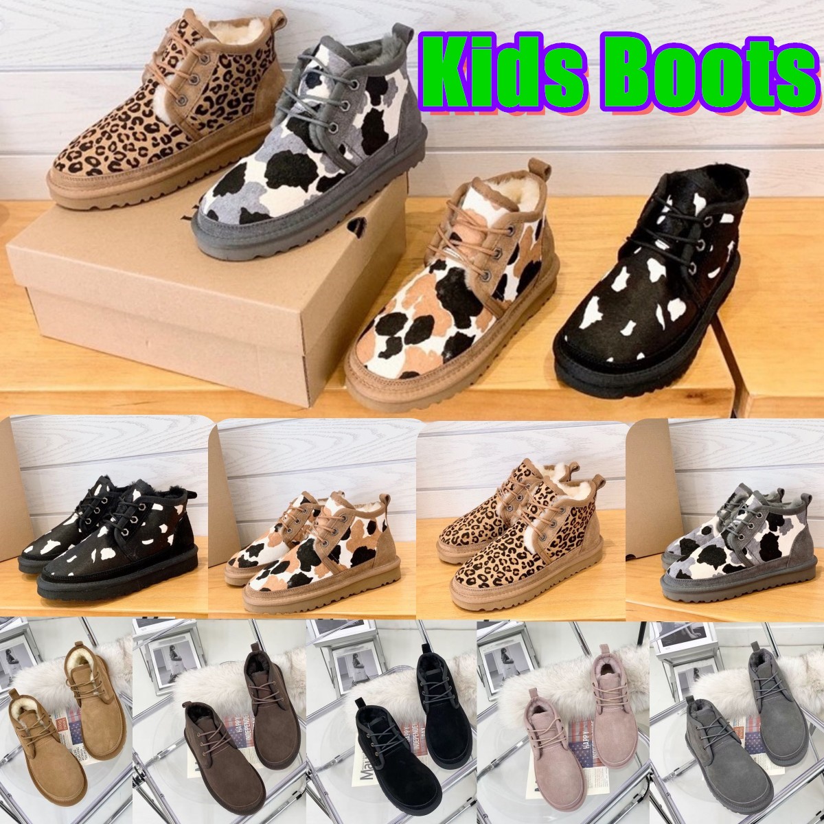 baby Australia boots kids Booties boys girls Toddler Australie boot Shoes Children Kid baby designer winter youth infants shoes