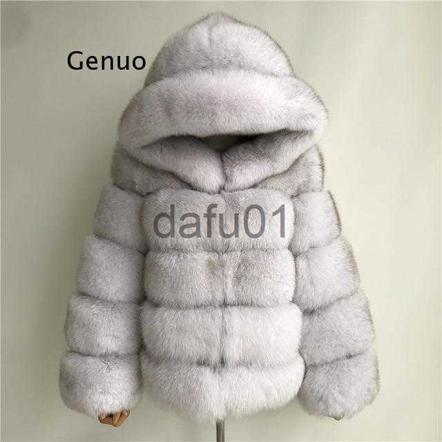 Women&#039;s Fur Faux Fur Faux Fox Fur Coat with hood Winter Fake Fur Jacket Fashion Mink Outwear Thick Women&#039;s Overcoat Women&#039;s Jacket-image-900540350