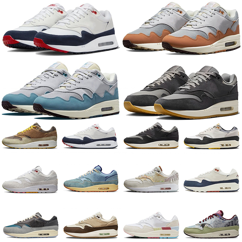 Hommes Femmes Chaussures de course Baskets 2023 Max Patta Waves Monarch Chlorophyll Voodoo Light Bone Liquid Lime Light Grey Glow Night Maroon Ga