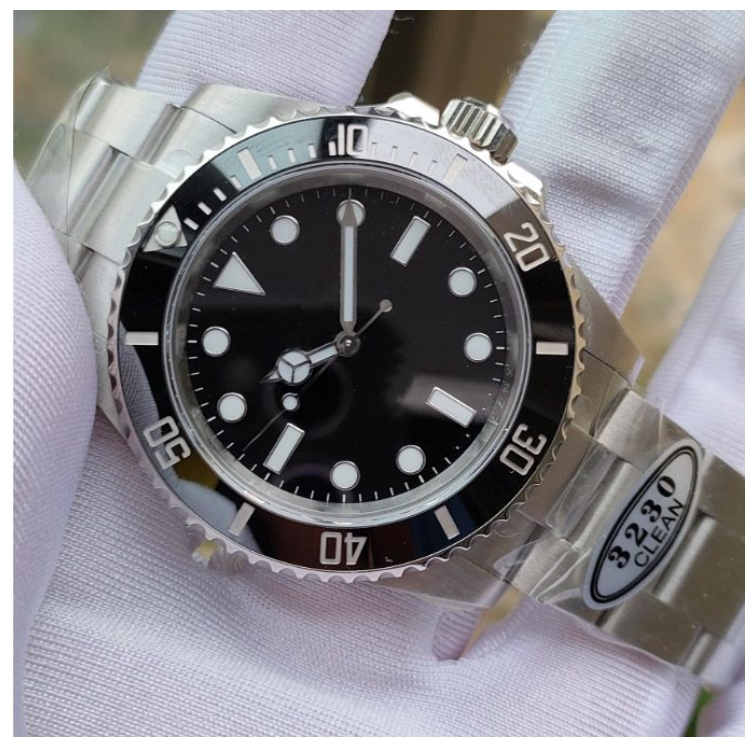 Clean factory 114060 watch Sub No date 40mm 3130 / 41mm 3230 movement automatic mechanical watch ceramic bezel designer luxury mens watches waterpro