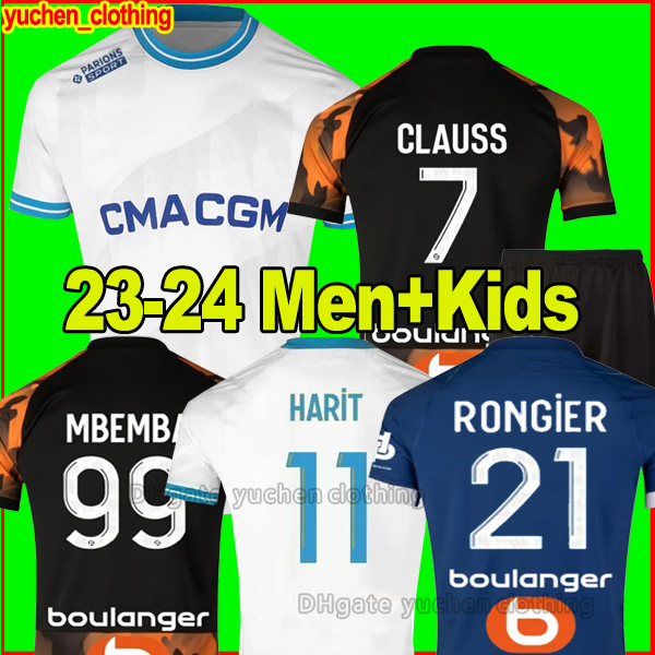 CUISANCE soccer jersey 21 22 fourth 4th maillot foot GUENDOUZI BENEDETTO KAMARA PAYET marseilles 2021 2022 2023 Maillots de football shirt de men