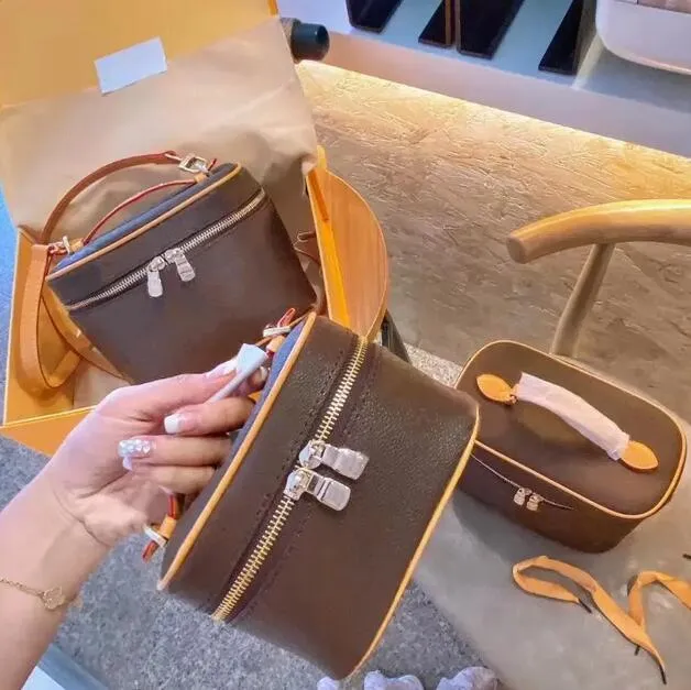 Fashion Women Shoulder Bag Zipper Letter Cosmetic Bags Handbags Top Quality Travel Makeup Bag Wallets-image-901556478