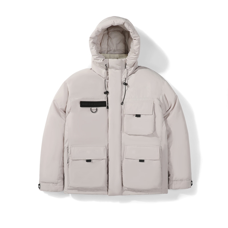 -20 Degree Down Jackets Men&#039;s Winter Down Parkas Jacket Hooded Outdoor Thick Warm Snow Coat Overcoat Embroidered Letter Male-image-901553007